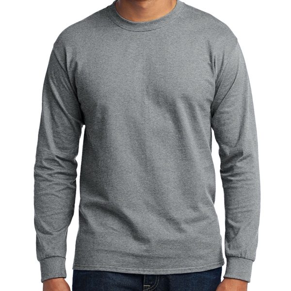 Athletic Heather color option for Virshaw Long Sleeve Tee