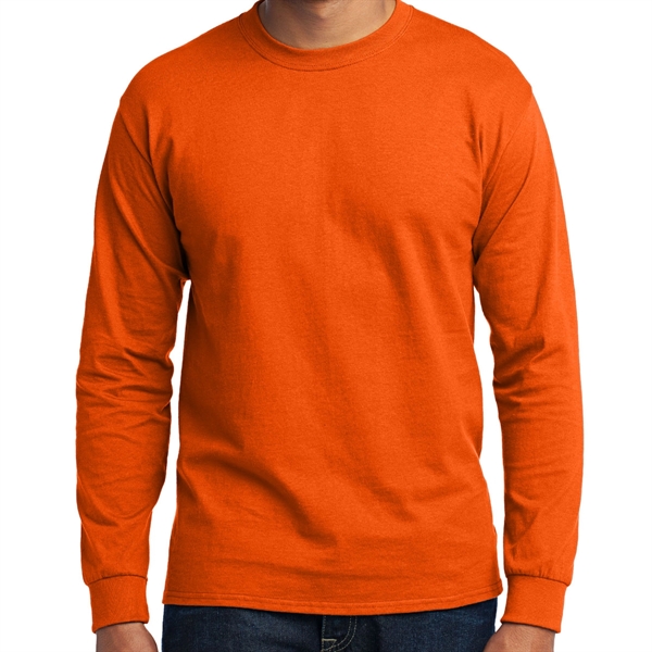 Safety Orange color option for Virshaw Long Sleeve Tee