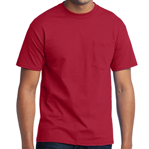 Athletic Maroon color option for Inclin Tee With Pocket