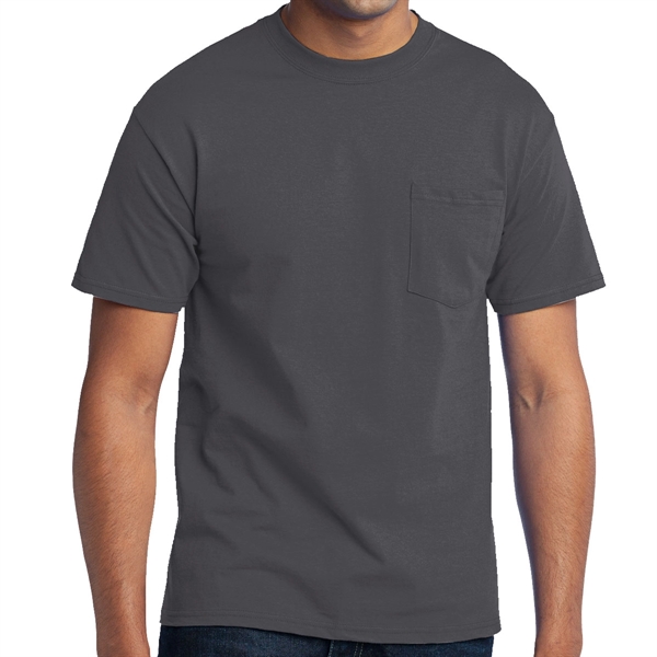 Charcoal color option for Inclin Tee With Pocket