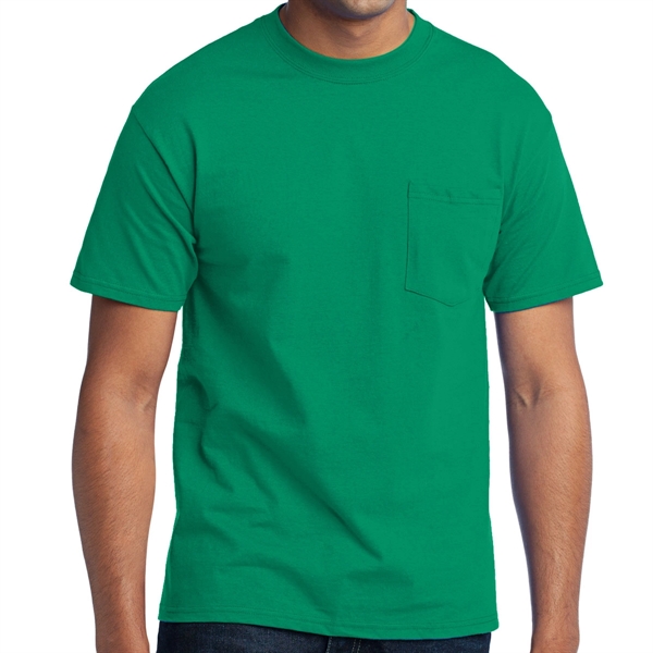 Kelly Green color option for Inclin Tee With Pocket