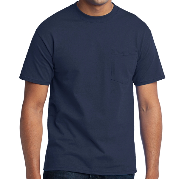Navy color option for Inclin Tee With Pocket