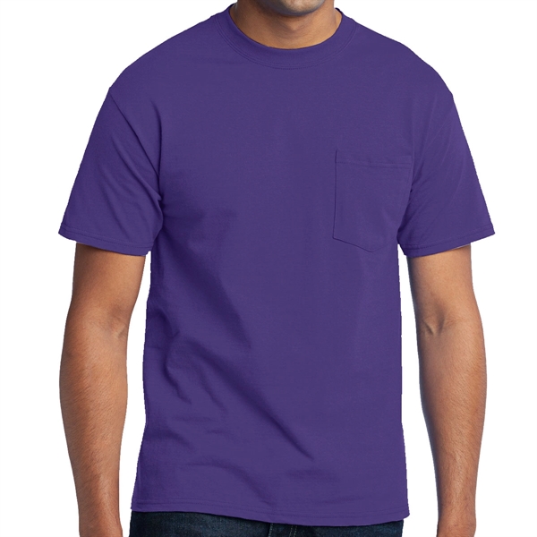 Purple color option for Inclin Tee With Pocket