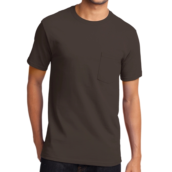 Brown color option for Flash Essential Pocket Tee