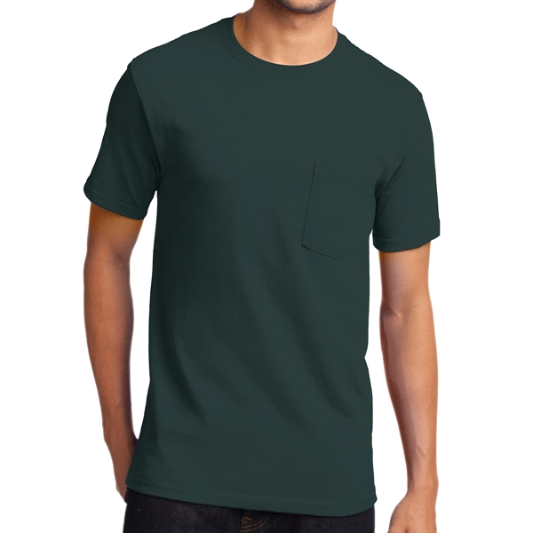 Dark Green color option for Flash Essential Pocket Tee