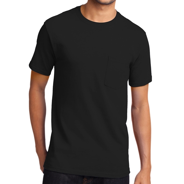 Jet Black color option for Flash Essential Pocket Tee