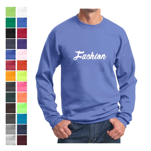 Carolina Blue color option for Comfy Crewneck Sweatshirt