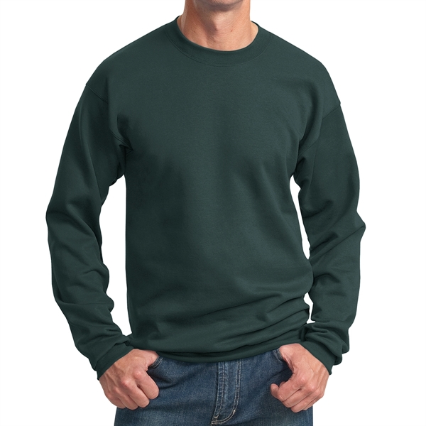Dark Green color option for Comfy Crewneck Sweatshirt