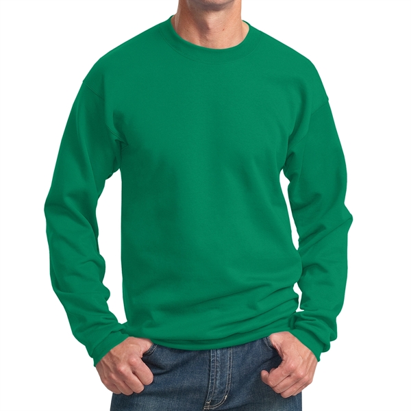 Kelly Green color option for Comfy Crewneck Sweatshirt