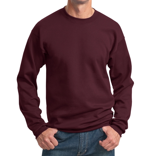 Maroon color option for Comfy Crewneck Sweatshirt