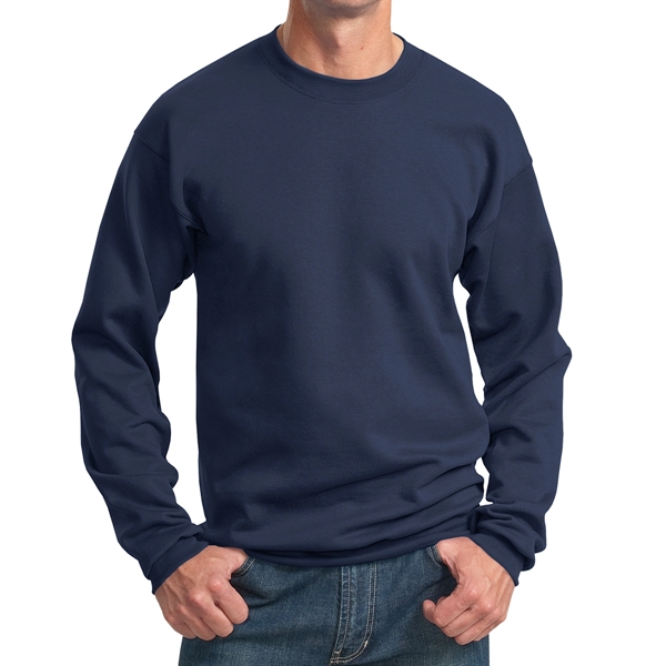 Navy color option for Comfy Crewneck Sweatshirt