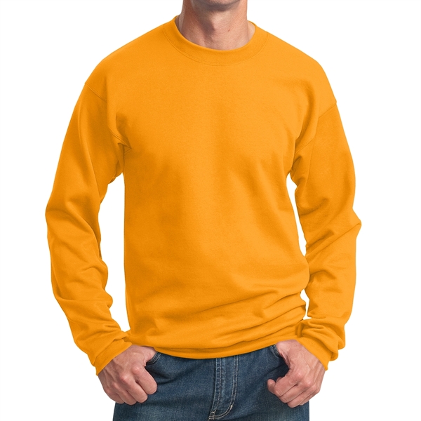 Neon Yellow color option for Comfy Crewneck Sweatshirt