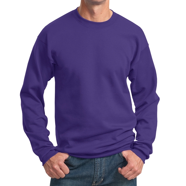 Purple color option for Comfy Crewneck Sweatshirt
