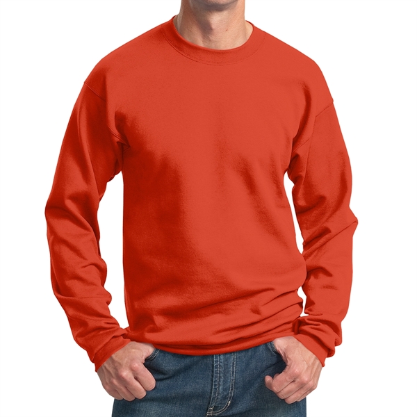 Red color option for Comfy Crewneck Sweatshirt