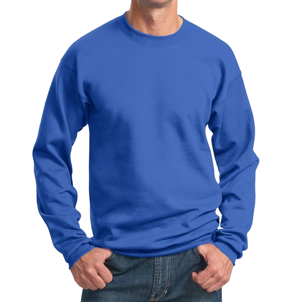 Royal Blue color option for Comfy Crewneck Sweatshirt