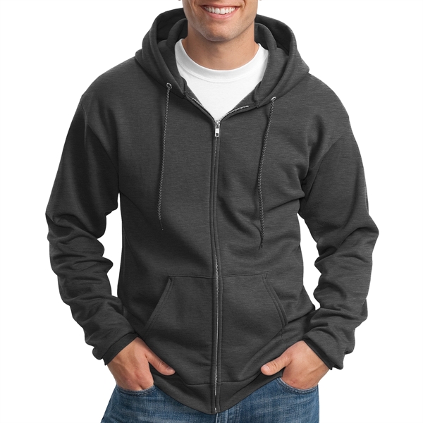 Charcoal color option for Perfect Full Zip Hooded Sweatshirt