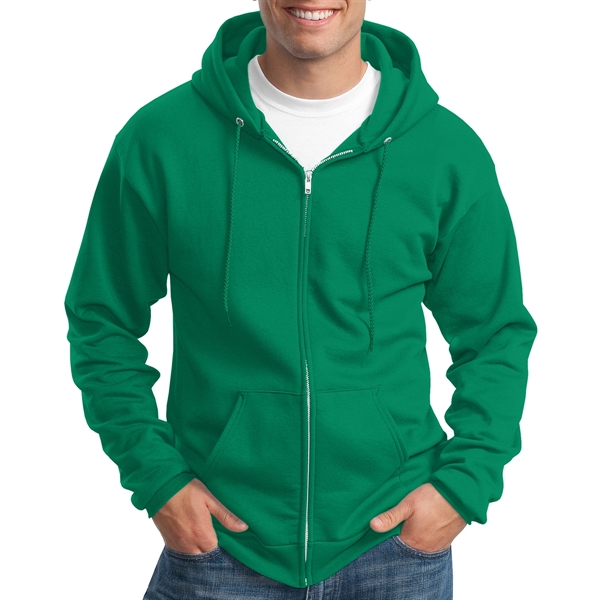 Kelly Green color option for Perfect Full Zip Hooded Sweatshirt