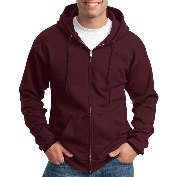 Maroon color option for Perfect Full Zip Hooded Sweatshirt