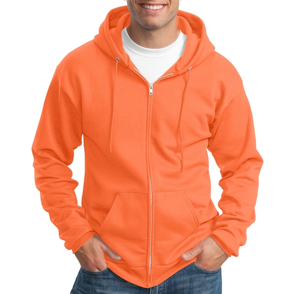 Orange color option for Perfect Full Zip Hooded Sweatshirt