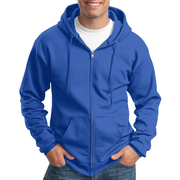 Royal Blue color option for Perfect Full Zip Hooded Sweatshirt