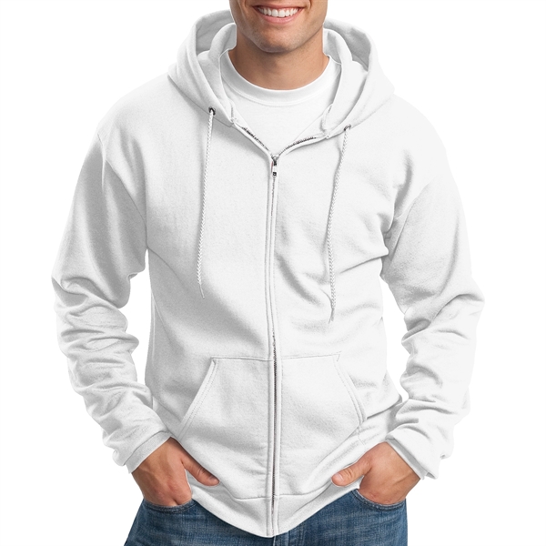 White color option for Perfect Full Zip Hooded Sweatshirt
