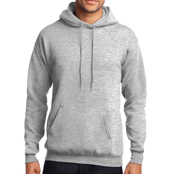Athletic Heather color option for Port & Company® Core Fleeced Hoodie Sweatshirt