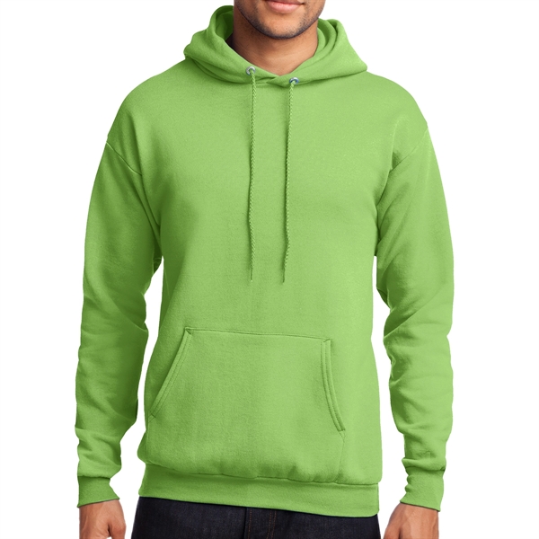 Clover Green color option for Port & Company® Core Fleeced Hoodie Sweatshirt
