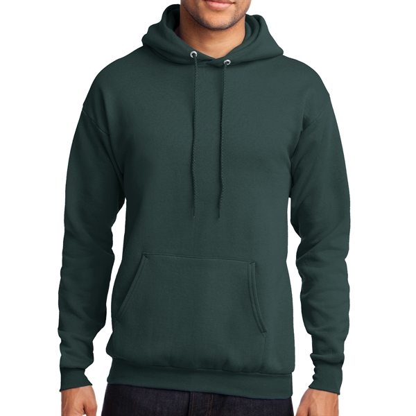 Dark Green color option for Port & Company® Core Fleeced Hoodie Sweatshirt