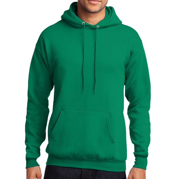 Kelly Green color option for Port & Company® Core Fleeced Hoodie Sweatshirt