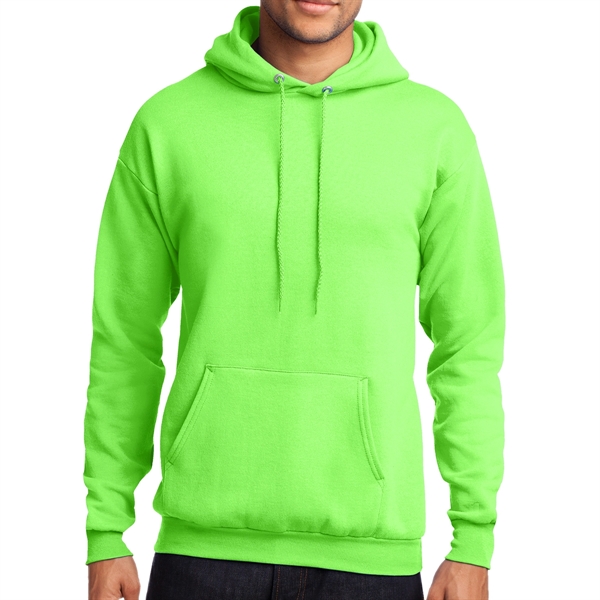 Lime color option for Port & Company® Core Fleeced Hoodie Sweatshirt