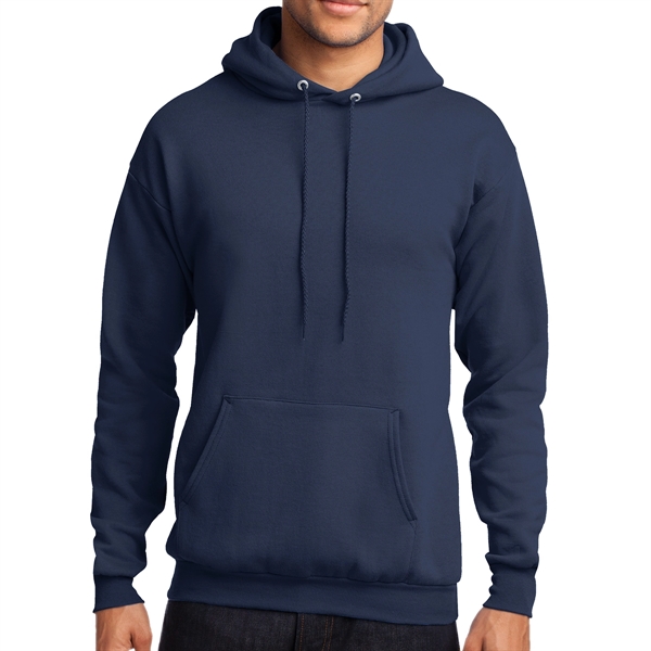 Navy color option for Port & Company® Core Fleeced Hoodie Sweatshirt