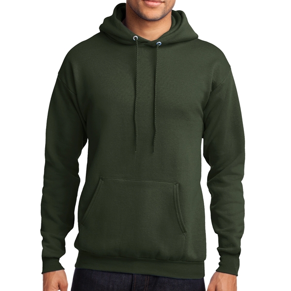 Olive color option for Port & Company® Core Fleeced Hoodie Sweatshirt