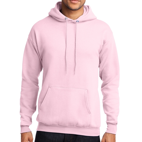Pale Pink color option for Port & Company® Core Fleeced Hoodie Sweatshirt