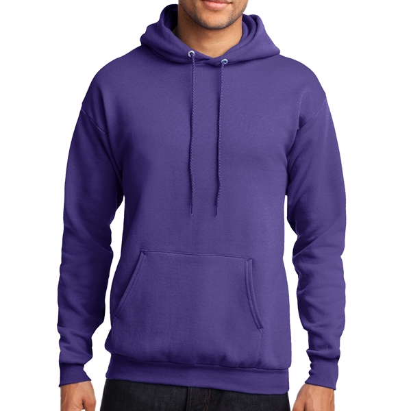 Purple color option for Port & Company® Core Fleeced Hoodie Sweatshirt