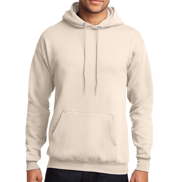 White color option for Port & Company® Core Fleeced Hoodie Sweatshirt