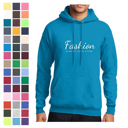Main photo of Port & Company® Core Fleeced Hoodie Sweatshirt
