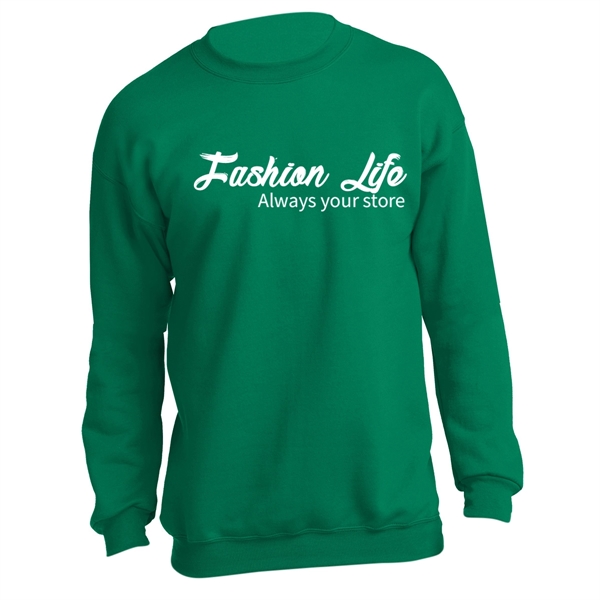 Kelly Green color option for Perfect Crewneck Sweatshirt