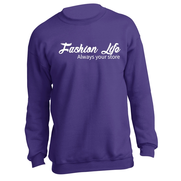 Purple color option for Perfect Crewneck Sweatshirt