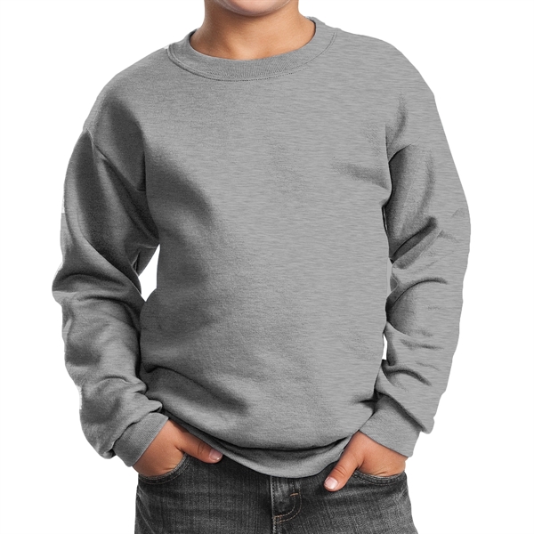 Athletic Heather color option for High Value Crewneck Sweatshirt