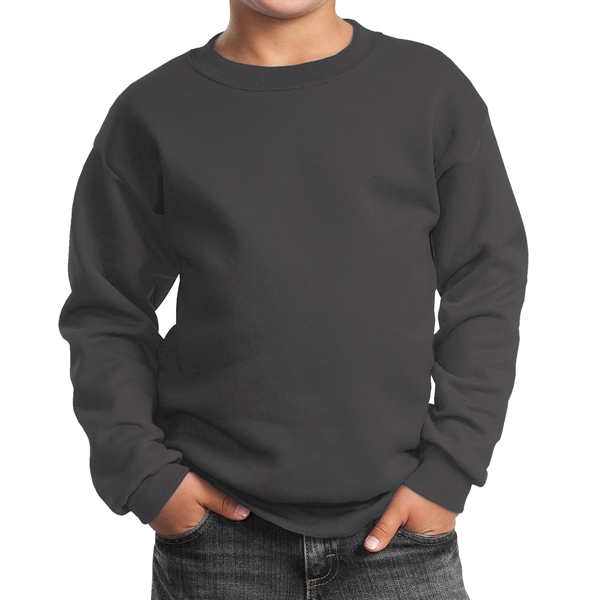 Charcoal color option for High Value Crewneck Sweatshirt
