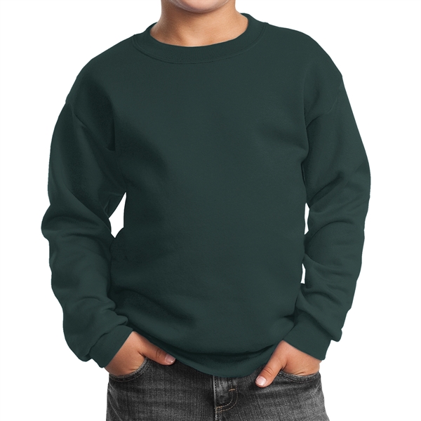 Dark Green color option for High Value Crewneck Sweatshirt