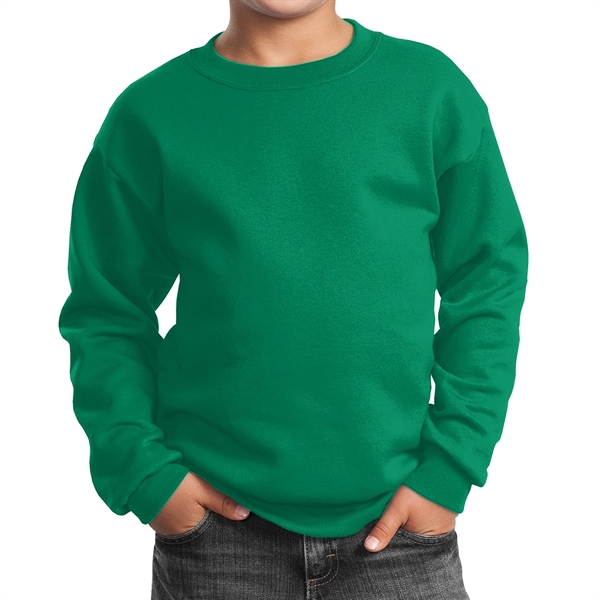 Kelly Green color option for High Value Crewneck Sweatshirt