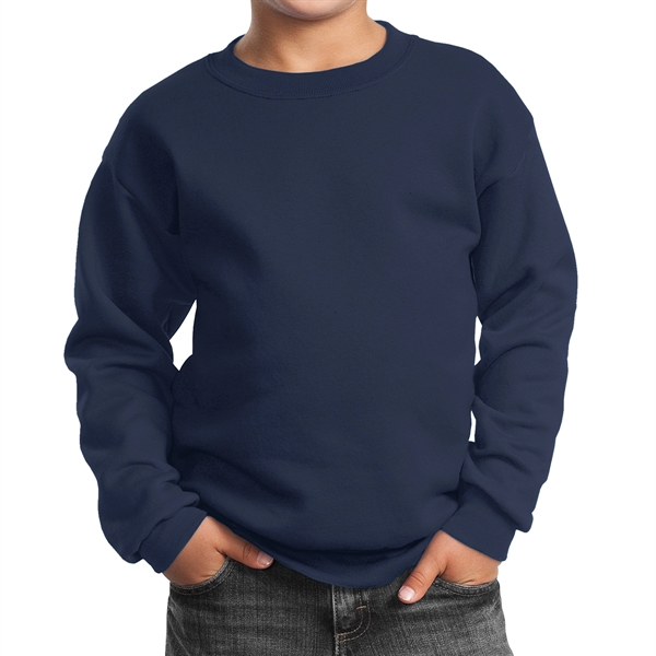 Navy color option for High Value Crewneck Sweatshirt