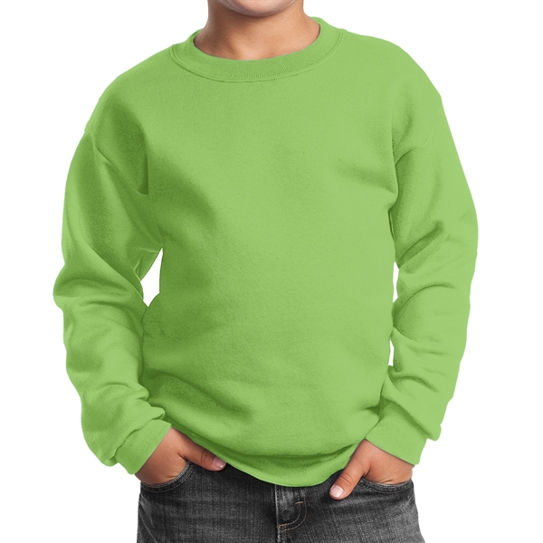 Neon Green color option for High Value Crewneck Sweatshirt
