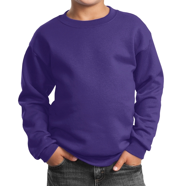 Purple color option for High Value Crewneck Sweatshirt
