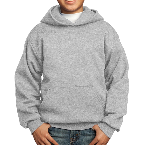 Ash color option for Cotton Poly  Hooded Sweatshirt