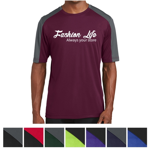 Main photo of Range Level Sleeve Blocked Tee