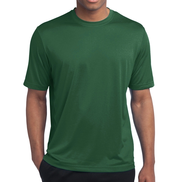 Forest Green Heather color option for Sport Tek T Shirt