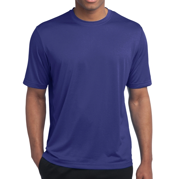 True Royal Heather color option for Sport Tek T Shirt
