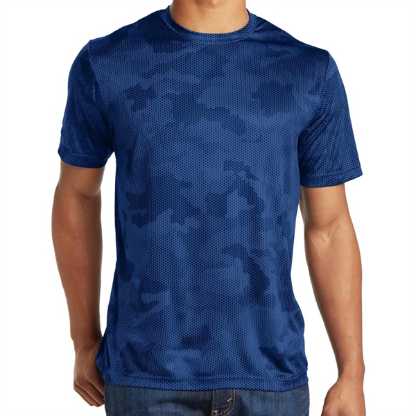 True Royal color option for Camo Inspired Shirt